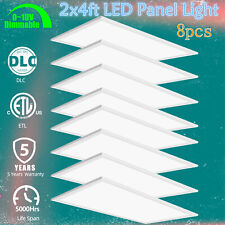 Led Ceiling Light Panel - 24 X 48 - 75w 5000k Daylight 8 Pack 0-10v Dimmable