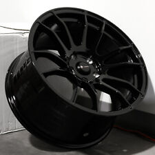 17x9 Black Wheels Vors Tr10 5x112 30 Set Of 4 73.1