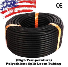 18 14 38 12 58 34 1 1 - 100 Ft Split Wire Loom Conduit Tubing Lot