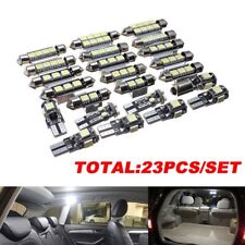 23x Canbus Led Car Interior Inside Light Dome Trunk Map License Plate Lamp Bulb
