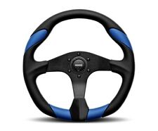 Momo Quark Steering Wheel 350 Mm - Black Polyblack Spokes