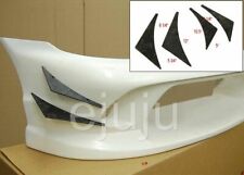 Urethane Front Bumper Lip Body Kit Canard Splitter Racing Sport Style Diffuser