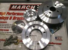 Ford March 6-rib Serpentine Pulley Kit 1994-1995 Ford 289 302 351 Mustang Gt Etc