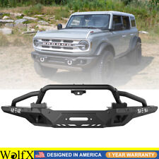 Front Bumper For 2021-2024 Ford Bronco Off Road Modular Bumper Replacement Parts