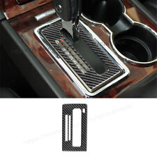 For Lincoln Navigator 07-14 Carbon Fiber Center Console Gear Shift Panel Cover