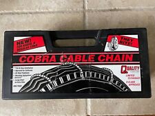 Snow Chains - Fits Multiple Autos - Cobra Cable Chain Model 1038