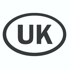 Uk Car Sticker Euro Road Badge Europe Travelling Stickers Water Resistant