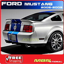 For 05-09 Ford Mustang 2dr Cobra Rear Trunk Wing Spoiler Primer Gt Unpainted Abs