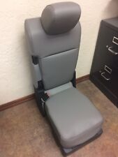 Ford F250 F350 F450 Center Console Jump Seat Grey Gray Superduty Leather Vinyl