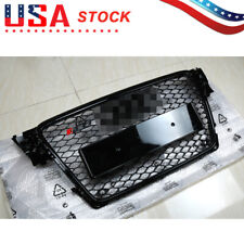 Honeycomb Sport Mesh Rs4 Style Hex Grille Grill Black For 09-12 Audi A4s4 B8 8t