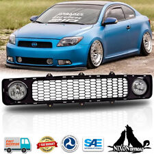 Pair Fog Lights For 2005-2010 Scion Tc Clear Driving Front Grill Bumper Lamps