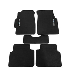 For 94-01 Acura Integra 4dr Floor Mats Carpet Front Rear Nylon Black 5pcs Set