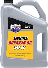 Lucas Oil Engine Break-in Oil Sae 30 5 Quart Pack Of 1