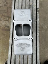 Offenhauser Turbo Thrust 360 Single 4 Tunnel Ram Intake Manifold Top 5910