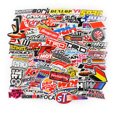 Lot Set Of 100 Motorcycle Motocross Decals Stickers Racing Car Atv Utv Dirtbike