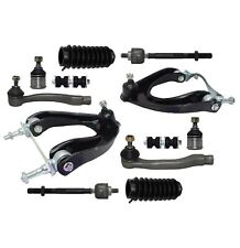 12 Pc Complete Front Suspension Kit For Honda Crx Civic 88-91 Upper Control Arms