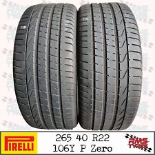 265 40 R 22 X2 Pirelli 106y Part Worn Used Tyres 26540r22x2 5-6mm