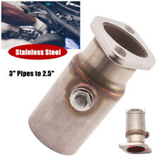 3inch Pipes To 2.5 2 Bolt Flange Reducer With O2 Bung Downpipe Car Exhaust Part