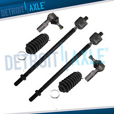 6pc Font Inner Outer Tie Rods With Boots For Lexus Es300 Toyota Camry Avalon
