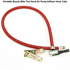 Portable Cycling Bicycle Bike Tire Air Pump Inflator Replacement Hose Tube Bq
