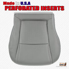 For 2003 2004 2005 Honda Pilot Driver Bottom Perforated Vinyl Seat Cover Gray