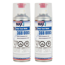 Spraymax 3680065 2k Matte Clear Coat 400 Ml 2 Pack