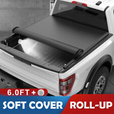 6ft Roll Up Bed Tonneau Cover Fit 2005-2015 Toyota Tacoma Truck Wlamp New