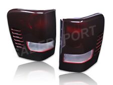 Pair Oe Style Dark Red Taillights For 1999-2003 Jeep Grand Cherokee