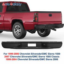 New Black Rear Bumper Assembly For 1999-04chevy Silverado Gmc Sierra 1500 2500