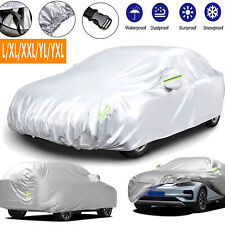 Universal Car Cover Waterproof Outdoor Uv Rain Snow Protection Full Coverage