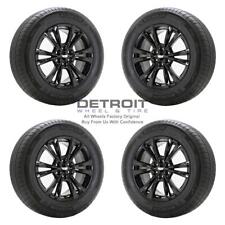 18 Cadillac Xt5 Gloss Black Wheels Rims Tires Oem 2020-2023 4844