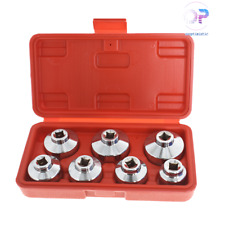 7 Pcs Oil Filter Cartridge Socket Set Metric 24272930323638mm