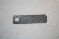 Ford 9 Inch 3.00 Open Rear End Id Tag Mustang