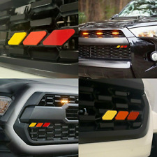 Tri-color 3 Grille Badge Emblem Eoa For Toyota Tacoma 4runner Tundra Fj Rav4 Etc