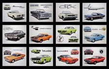 12 Plymouth Dealer Poster Prints - Hemi 426 392 354 331 413 Wedge 1970 Superbird