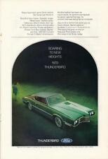 Magazine Ad - 1970 - Ford Thunderbird - Green