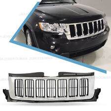 Chromed Grille Front Bumper Upper Grill For 11-13 Jeep Grand Cherokee Ch1200341