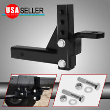 2 Receiver Trailer Hitch Adjustable Ball Mount 10 Drop Towing Heavy Duty
