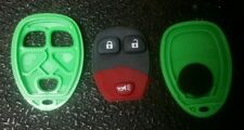 New Green Keyless Entry Remote Car Key Fob Shell Case Pad 15777636 Gm Chevy