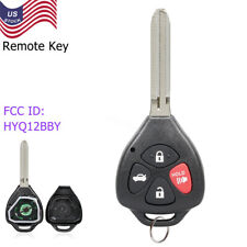 For 2007 2008 2009 2010 2011 Toyota Camry Keyless Remote Car Key Fob With Chip