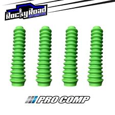 Pro Comp Lime Green Universal Shock Absorber Dust Boot Boots Set Of 4 2 X 11