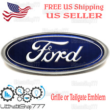 Ford Grille Or Tailgate Blue Emblem - 9 Logo For F250 F350 F450 F550 Super Duty