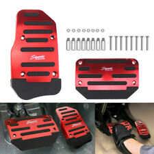 Universal Non-slip Automatic Gas Brake Foot Pedal Pad Cover Car Accessories-red