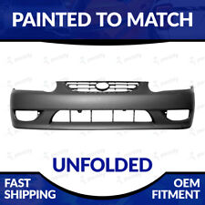 New Painted To Match 2001-2002 Toyota Corolla Unfolded Front Bumper