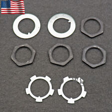 2x Front Axle Hub Spindle Lock Nut Washer For 1984-1995 Toyota 4runner 2.4l 3.0l