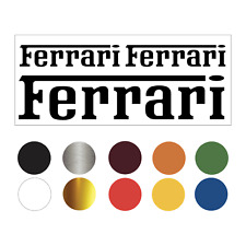 Parts For Ferrari Car Decal Vinyl Sticker Sticker